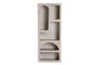 Hanah Home Estantería Estilo Mármol Travertino y Arenisca - 60x150x32 cm, Moderna, Melamina y MDF
